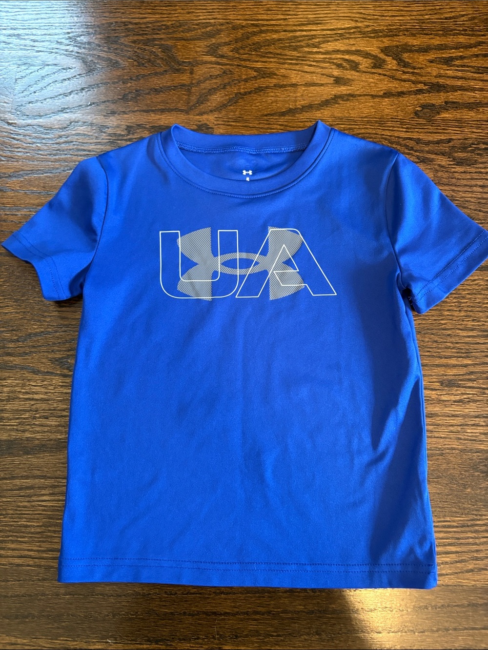 Under Armour Royal Blue Kids UA Logo Short Sleeve Tee